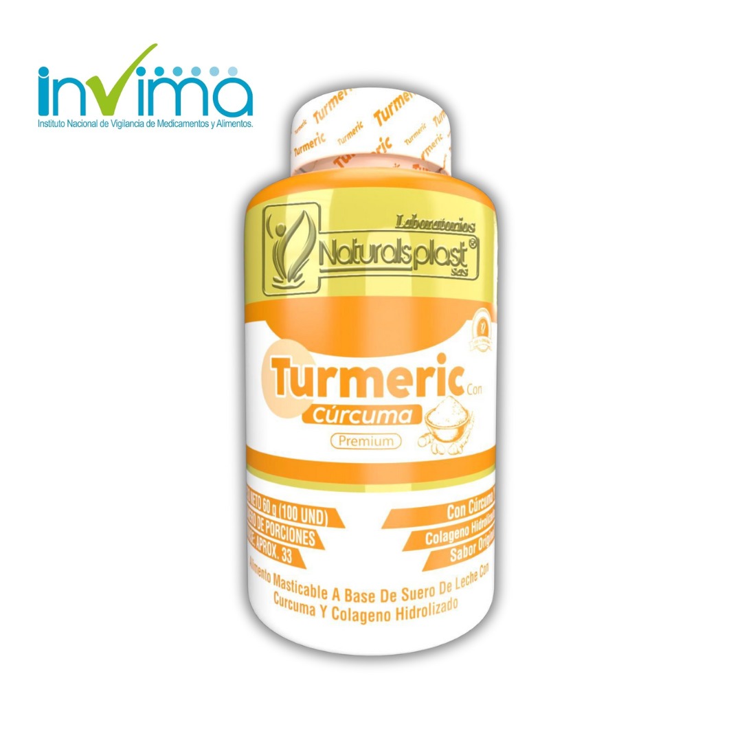 TURMERIC CURCUMA X100UND PLAST